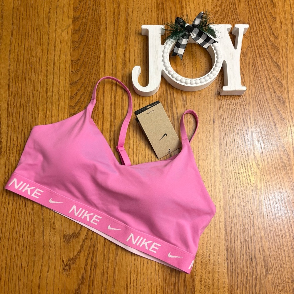 Nike Pink Indy Sports Bra